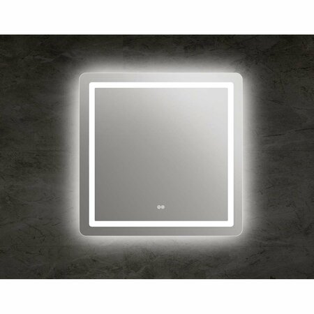 TAPIS RUGS Speculo Back Lit LED Mirror 6000K Daylight White - 24 in. TA2823190